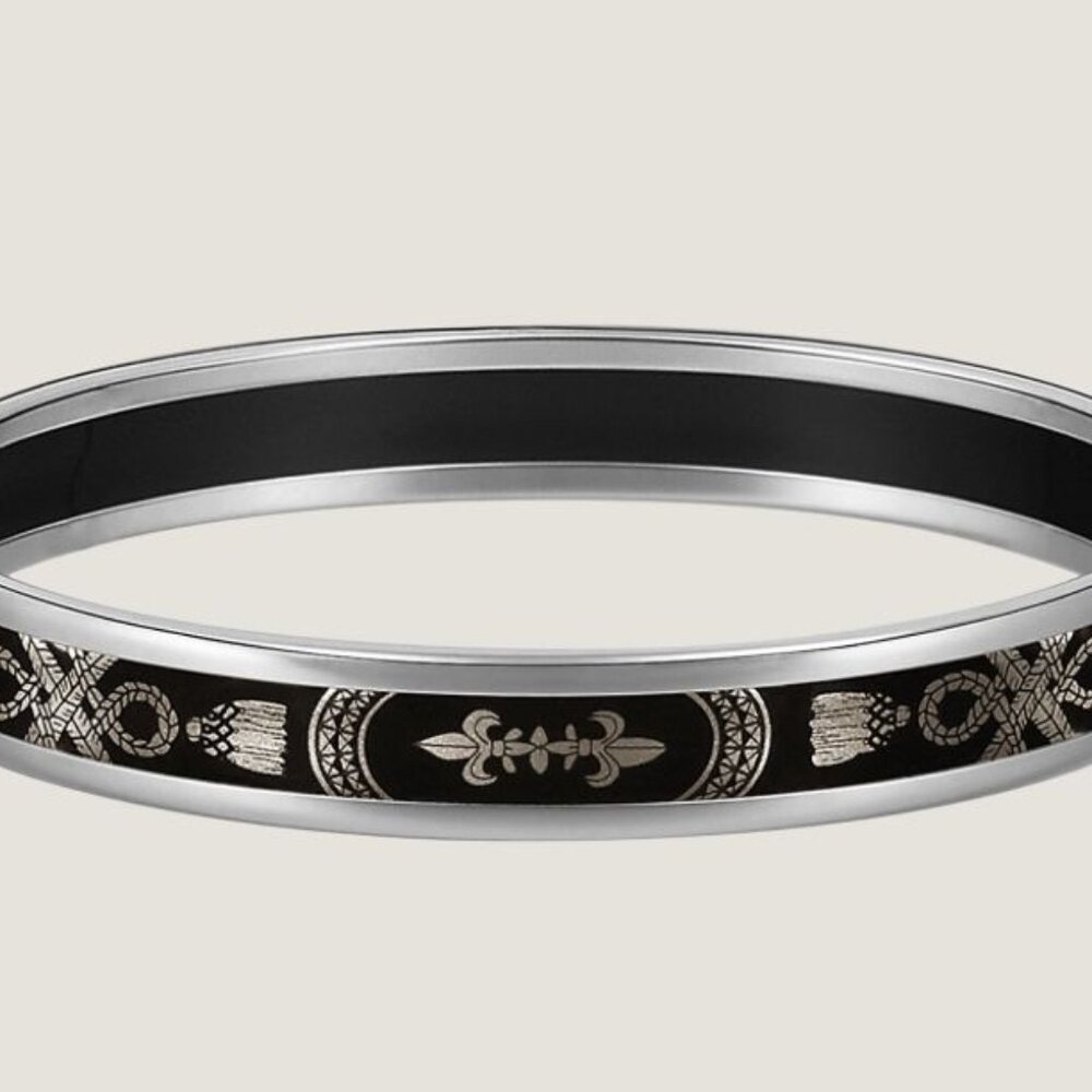 Hermès Narrow Enamel Bangle